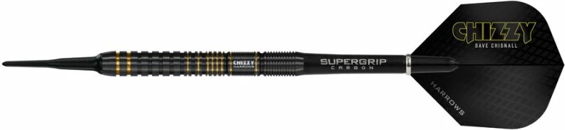 Shigjeta darts Harrows për meshkuj/femra, të zeza [Pesha: 20 g]