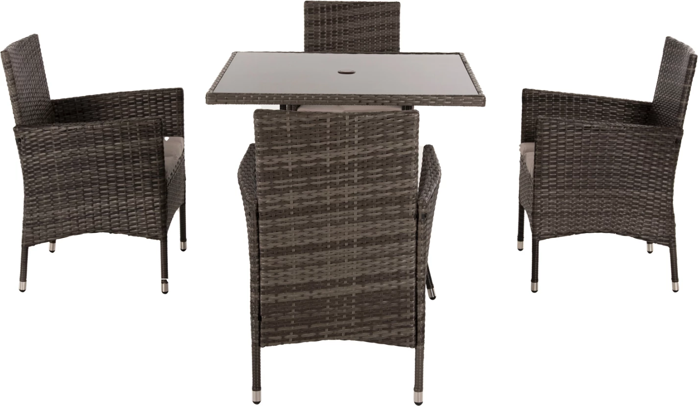 Set kopshti tavolinë & karrige FH5965, 5 pjesë