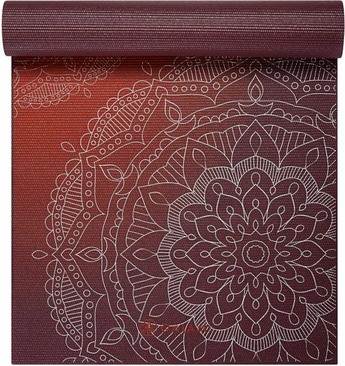 Tapet për yoga Yakimasport, ngjyrë kafe