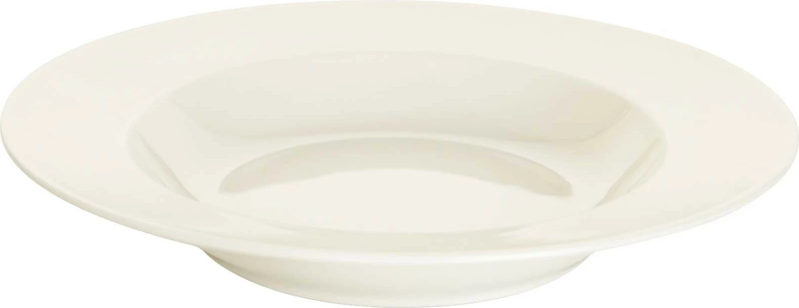 Pjatë e thellë Fine Dine Crema 230mm 200ml, krem, set 6 copë