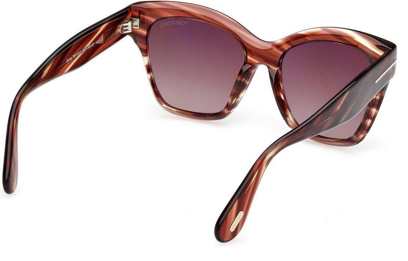 Syze dielli Tom Ford FT1217 5555T, për femra, kafe [Madhësia: 55]