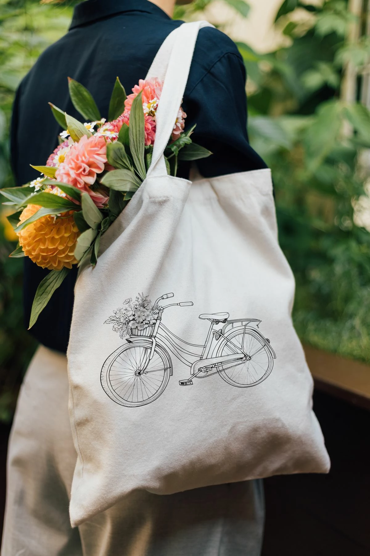 Qese tote Zoozie Bags, model 3