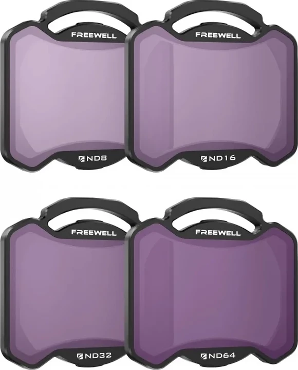 Set filtra ND Freewell për DJI Avata 2, ND8/ND16/ND32/ND64