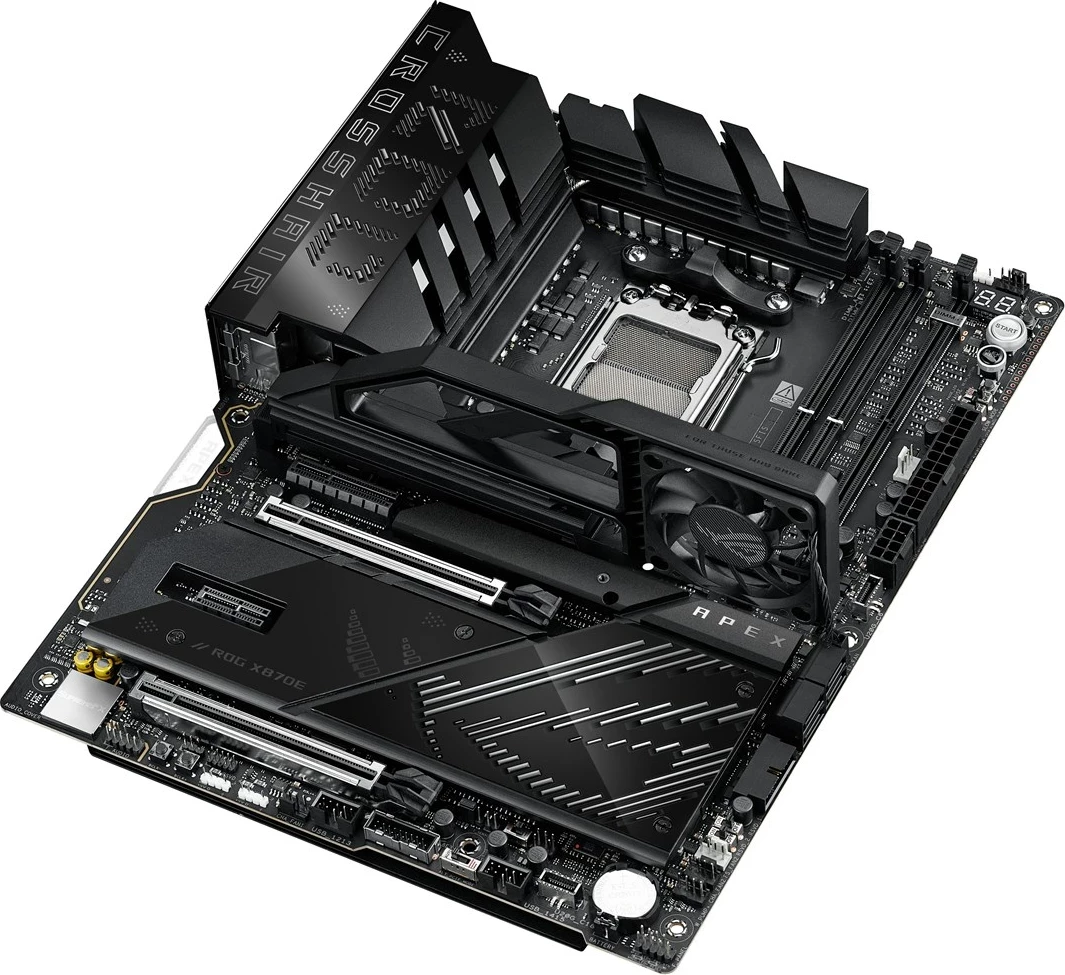 Pllakë amë ASUS ROG CROSSHAIR X870E APEX, Socket AM5, ATX, e zezë