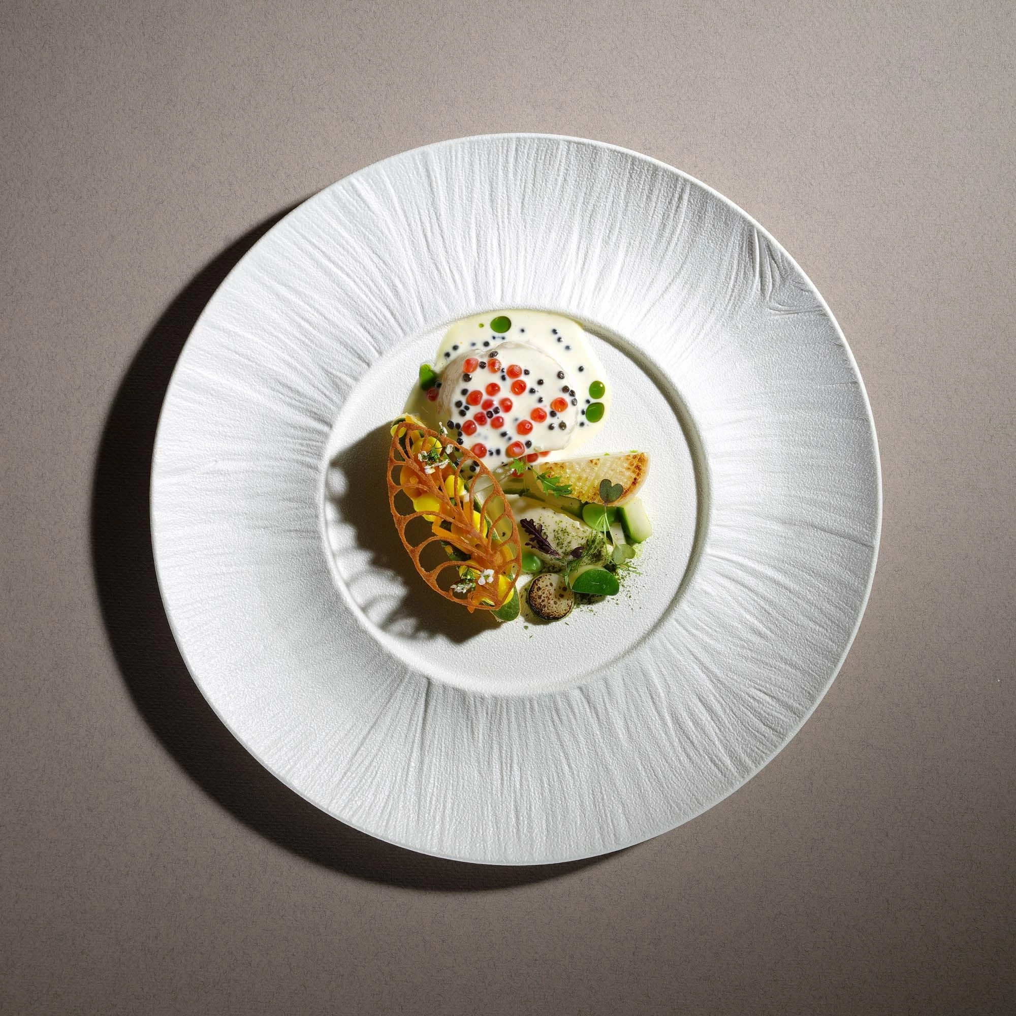 Pjatë për pasta Fine Dine Fiord 250 mm, e bardhë, set 3 copë