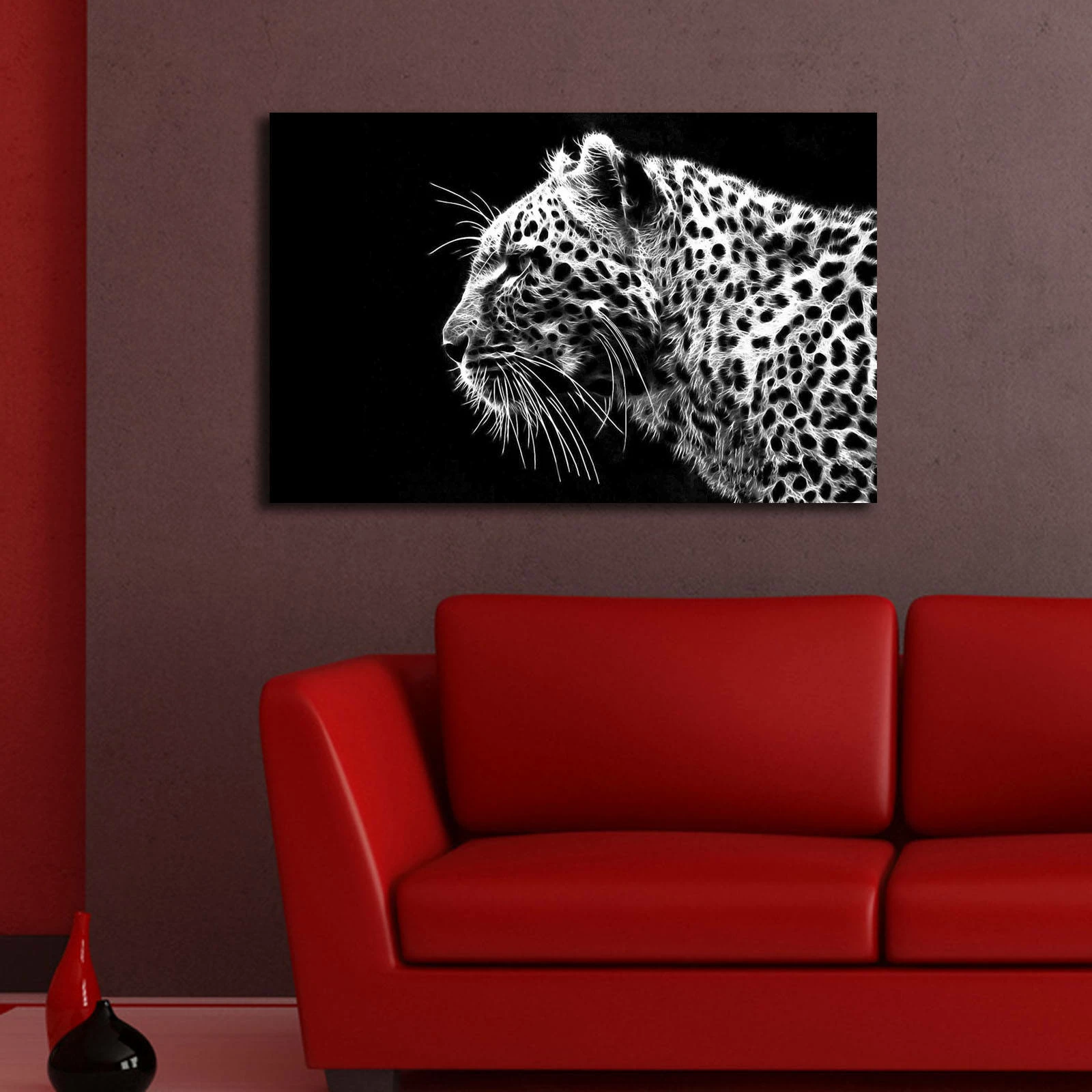 Pikturë dekorative me ndriçim LED, kanavacë, shumëngjyrëshe, 45x70cm, 4570DACT-44
