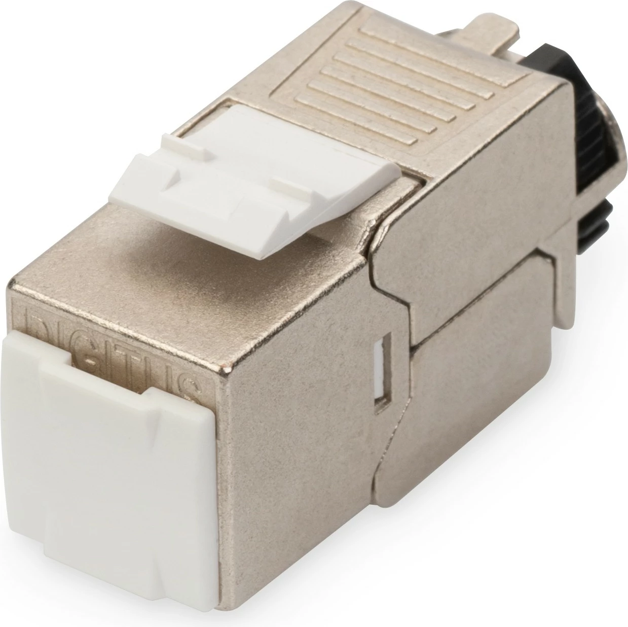 Keystone modul Digitus Cat. 6A, shielded, menaxher kabllosh, RJ-45, silver
