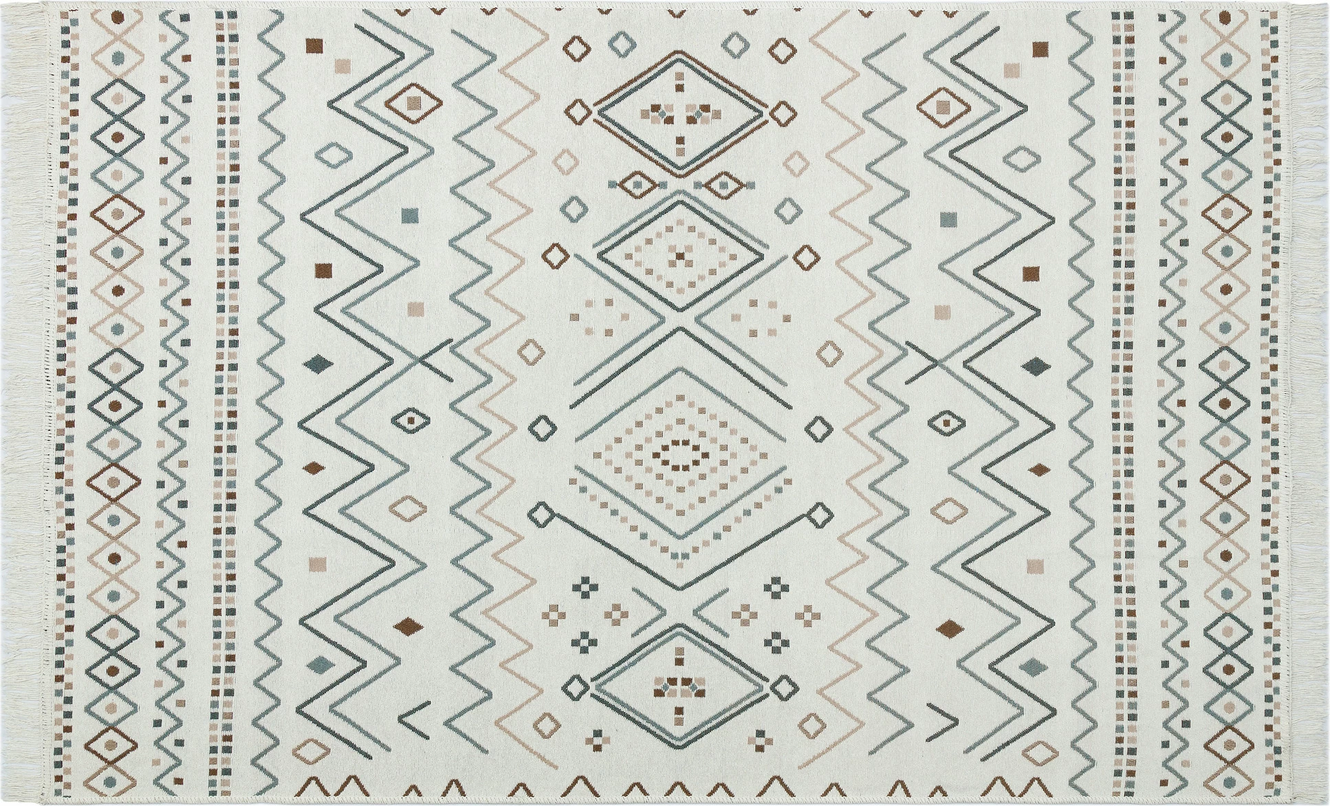Qilim Conceptum Hypnose, 80x300cm, bezhë, kaltër, mink