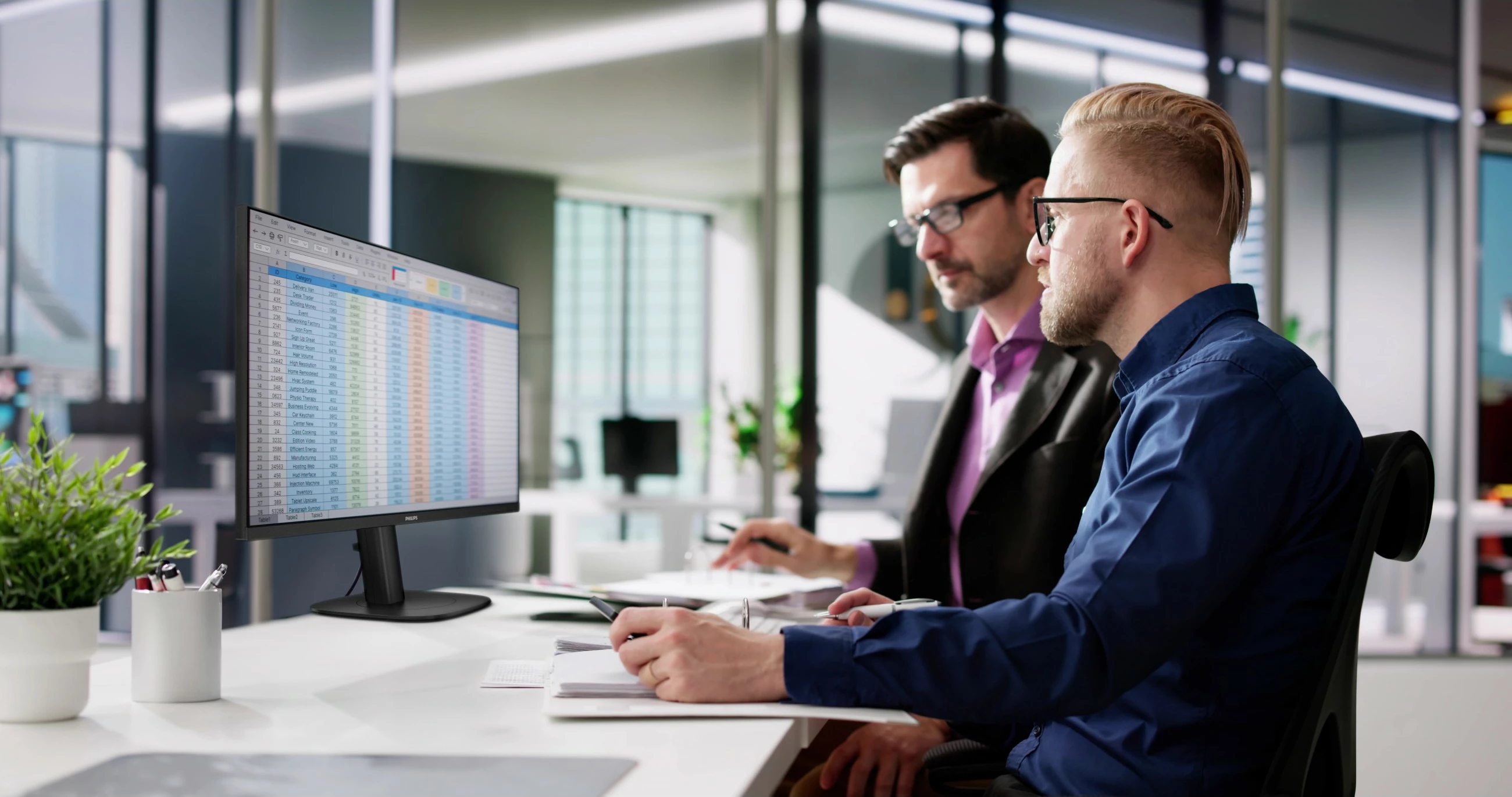 Monitor Philips 24B2U3301, 23.8 inç, IPS, Full HD, HDMI+DP+USB-C, i zi