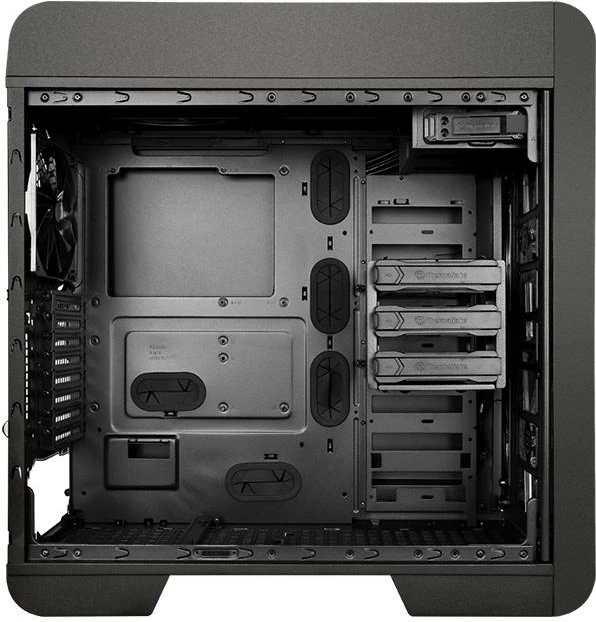 Kasë Thermaltake Core V71 TG Edition CA-1B6-00F1WN-04 Full Tower, Tempered Glass, E-ATX/ATX, e zezë