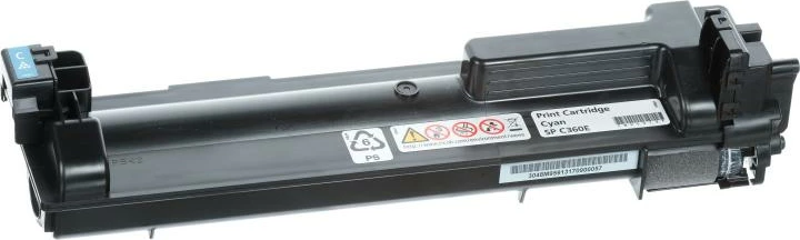 Toner Ricoh SP C360 408189 rendiment 1100–1700 faqe cian