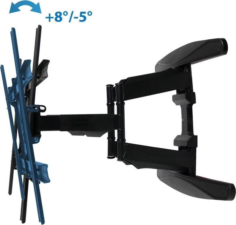 Mbajtës TV Esperanza ERW021, 2.16 m (85"), Metal, i Zi