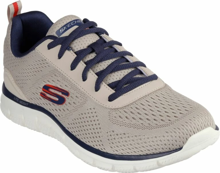 Atlete Skechers për meshkuj, gri/blu