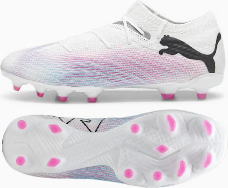 Atlete për futboll Puma Future 7 Pro+ FG/AG M, të bardha