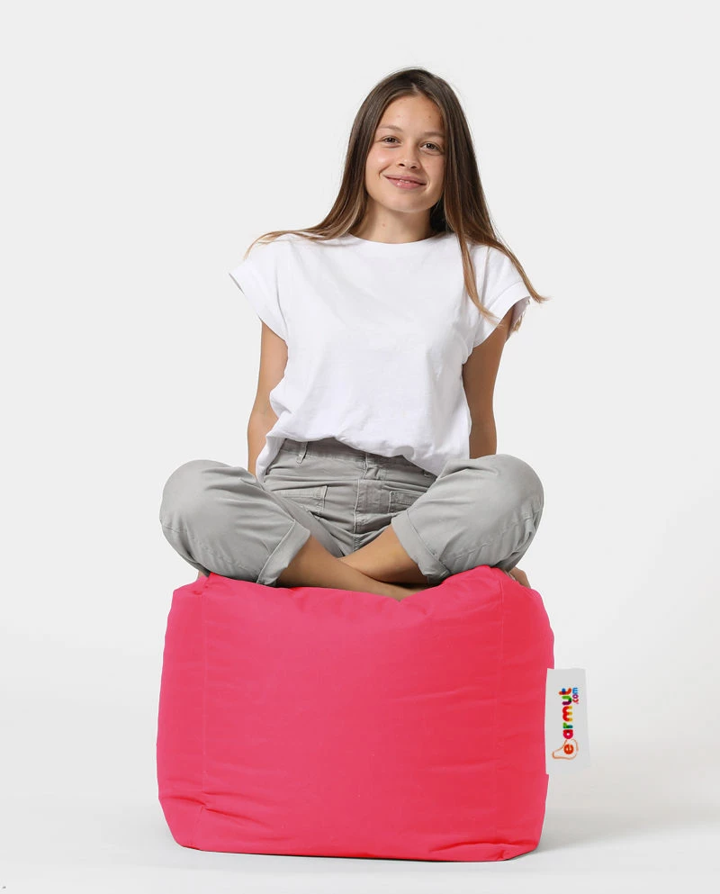 Puf kopshti katror, rozë, Atelier del Sofa