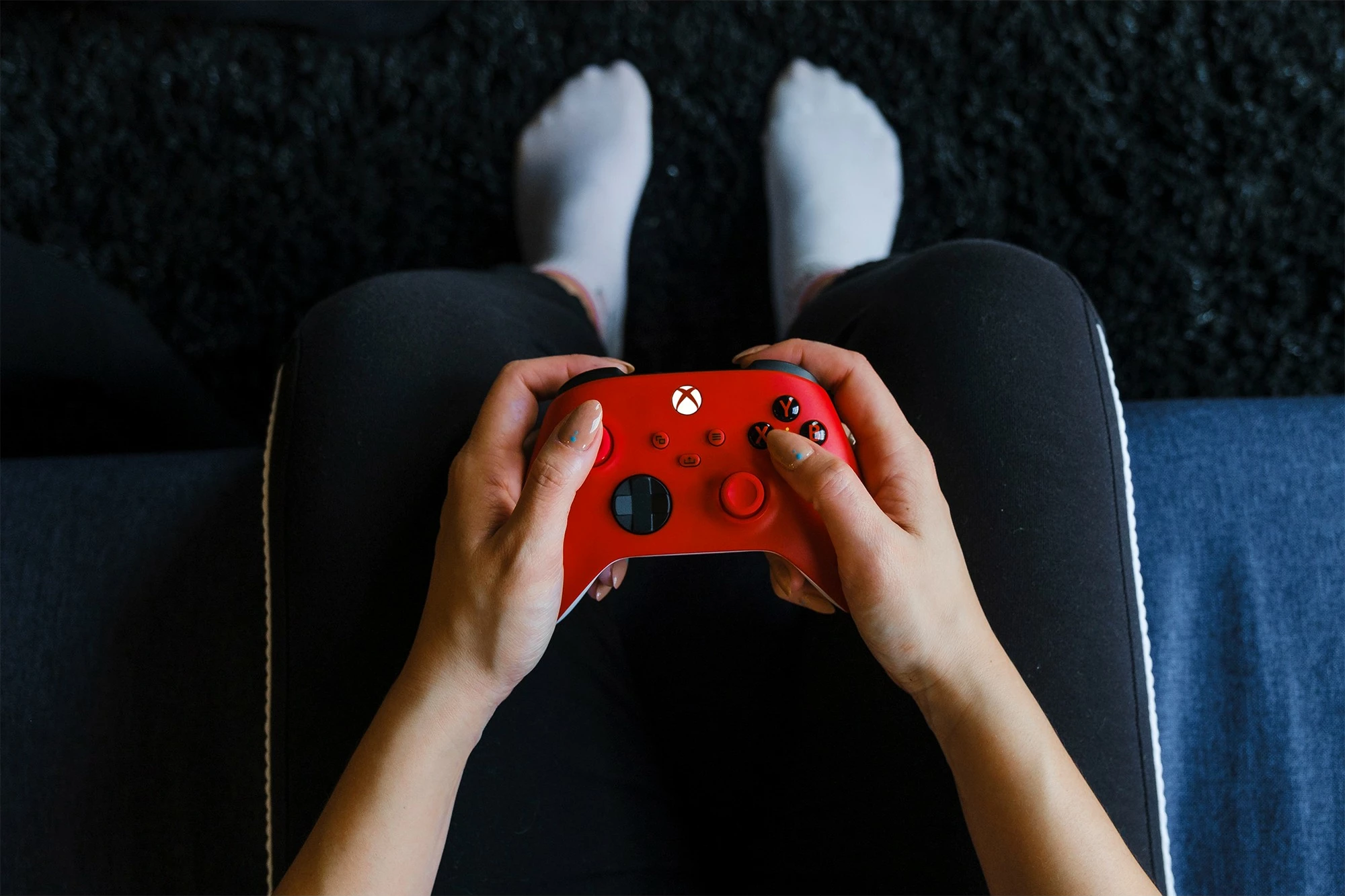 Gamepad Microsoft Xbox Wireless Controller, Bluetooth/USB, i kuq