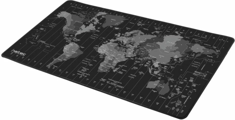 Mouse pad për gaming NATEC, e zezë/gri