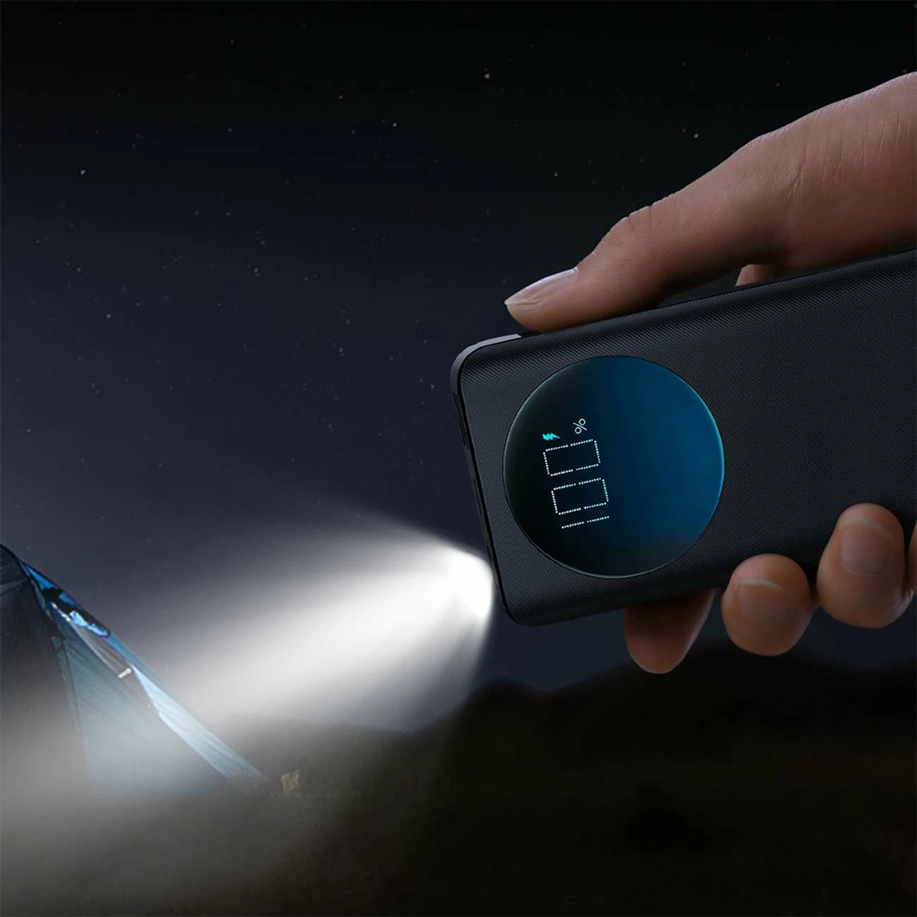 Powerbank Joyroom JR-PBF02, 20000mAh, 30W, me kabllo USB-A në USB-C, e zezë