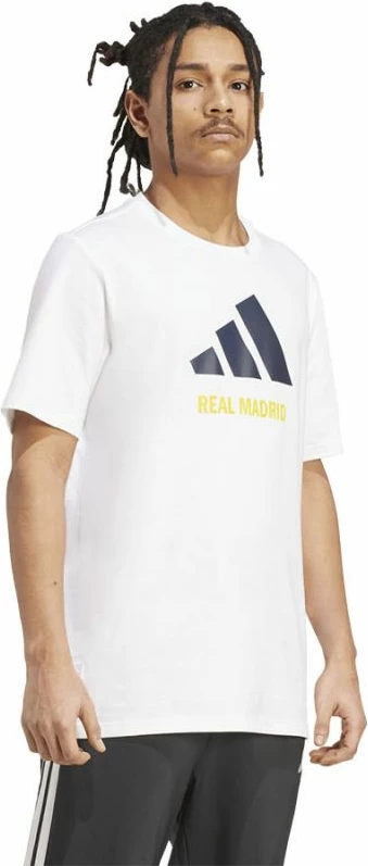 Maicë për meshkuj adidas Real Madrid, e bardhë