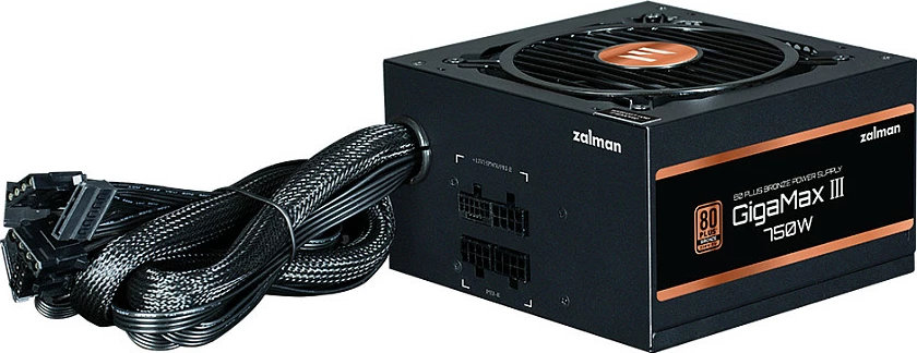 Furnizues rryme Zalman GigaMax III ZM750-GV3, 750W, ATX 3.0, 80 Plus Bronze, i zi