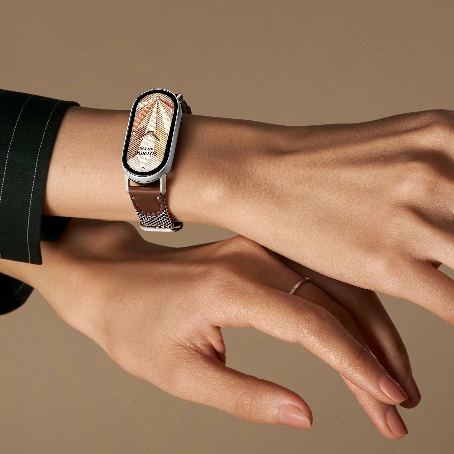 Smartwatch Xiaomi Smart Band 10 BHR9999GL 1.72\" AMOLED, rozë
