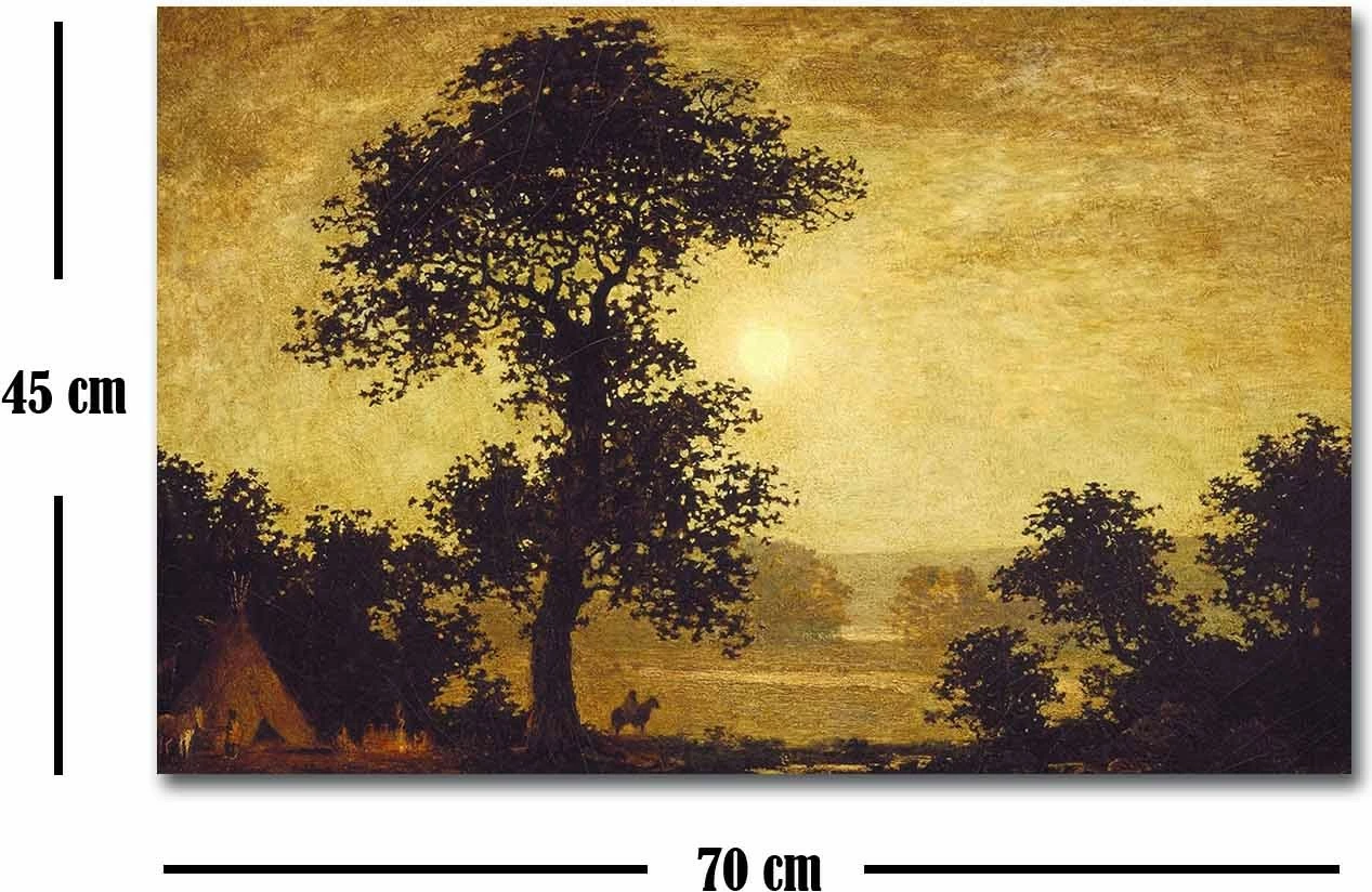 Pikturë dekorative në kanavacë, Wallity FAMOUSART-110, shumëngjyrëshe, 45x70cm