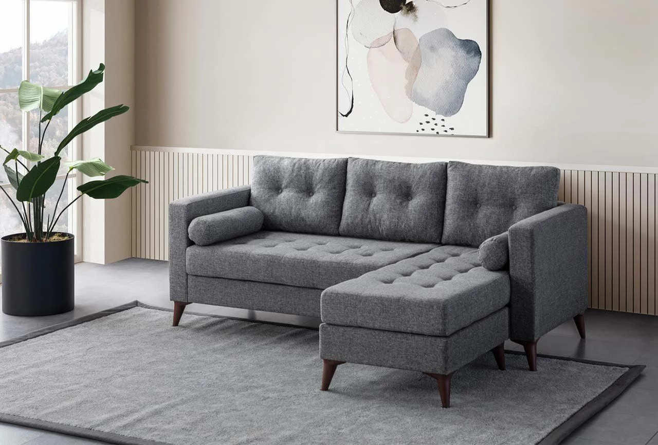 Këndollë Atelier del Sofa, ngjyrë gri