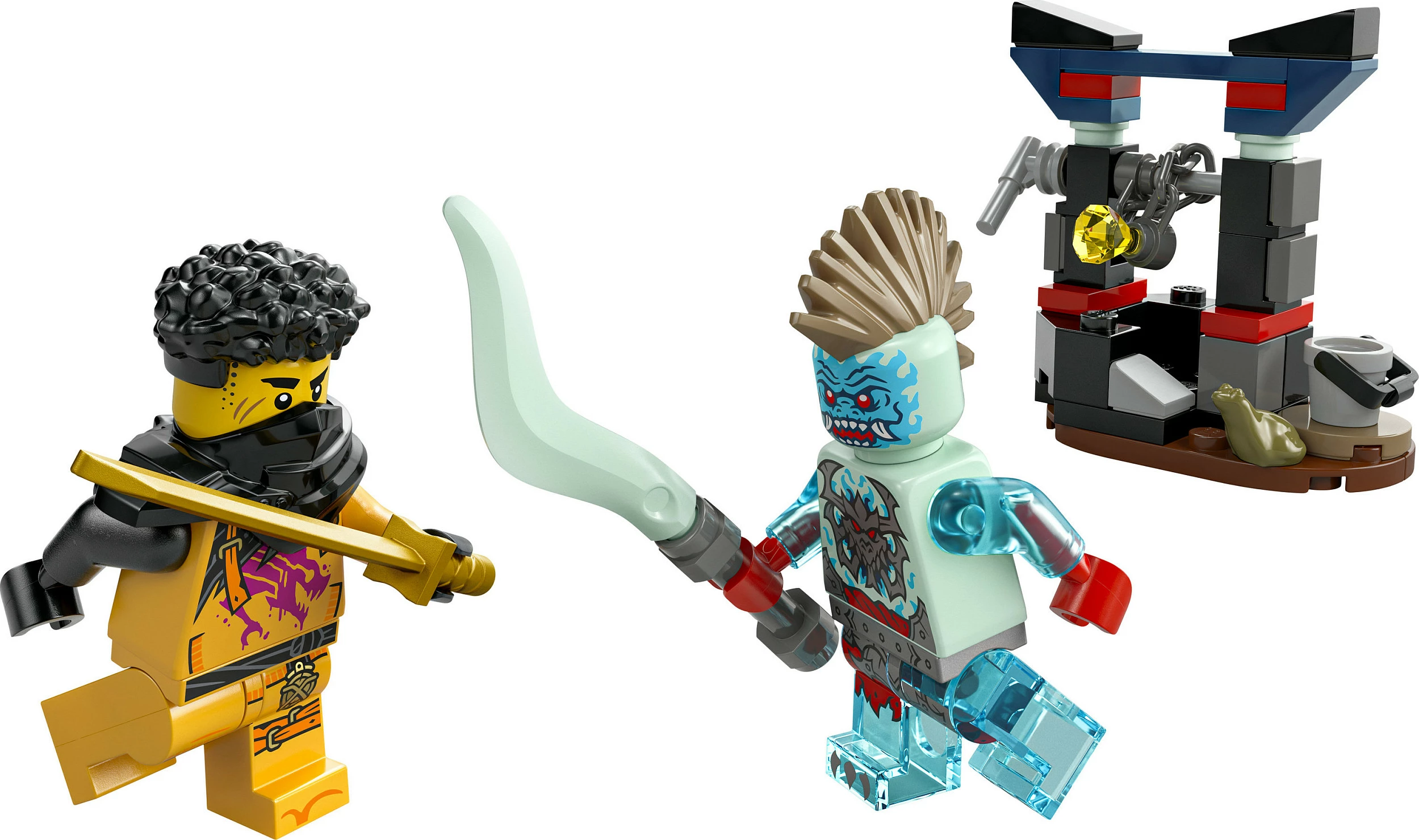 Set ndërtimi LEGO NINJAGO 30700 Arin vs. Dragonian Battle, 48 pjesë, 7+, shumëngjyrësh