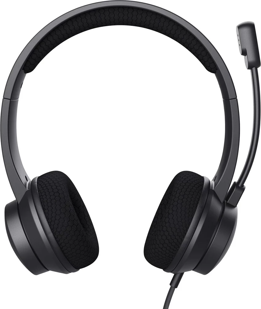Kufje Trust HS-260 me mikrofon, neck-band, USB Type-A, e zezë