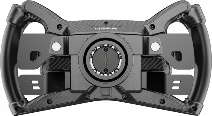 Timoni gaming MOZA Racing KS GT RS047 300 mm, 21 butona, Quick Release, RGB, i zi, set me stickera dhe çantë