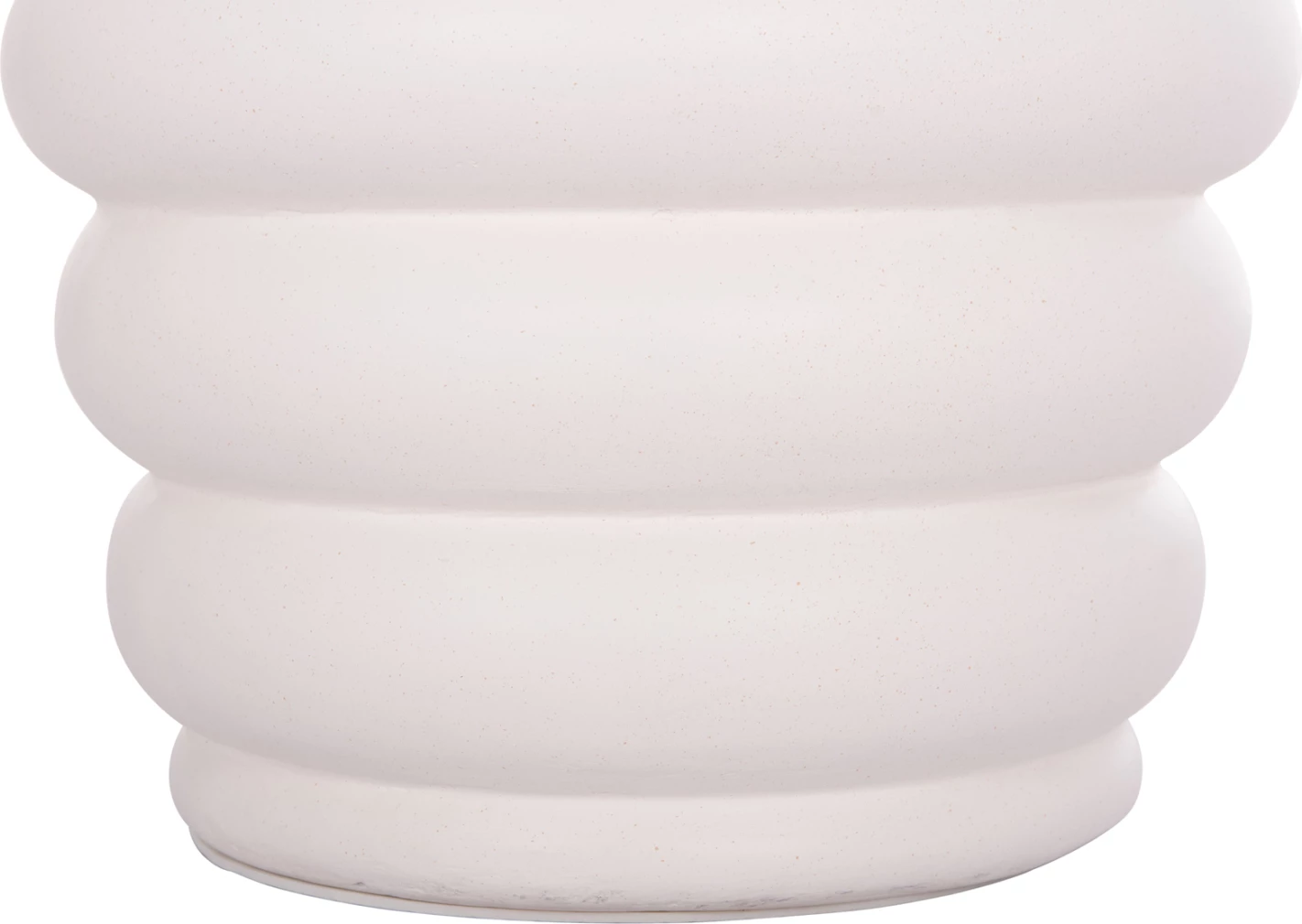 Tavolinë anësore PUFFAT, fibër-cement, ngjyrë e bardhë, sipërfaqe druri teak, FH18172.02, 45x46cm