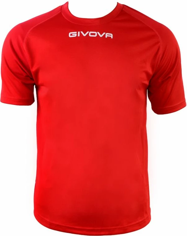 Fanellë futbolli Givova për meshkuj dhe fëmijë, e kuqe [Madhësia: M]