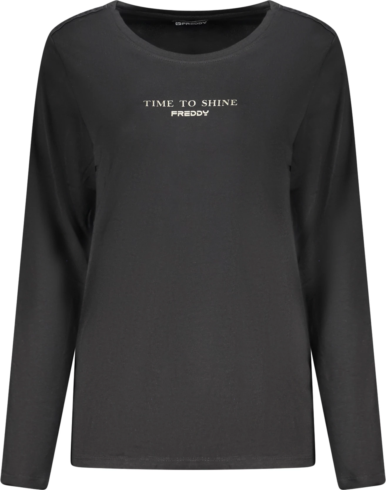 Maicë me mëngë të gjata FREDDY femra, e zezë