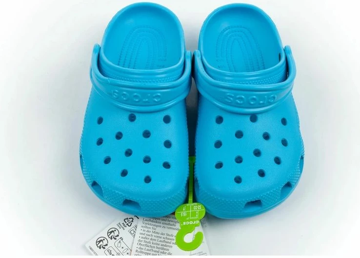 Sandale clogs për fëmijë Crocs Classic Clog K, blu [Madhësia: 33.5]