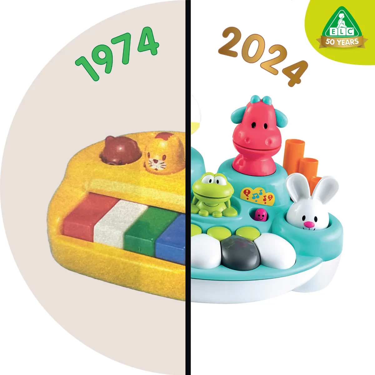 Set lodër për fëmijë Early Learning Centre Singing Animal Keyboard