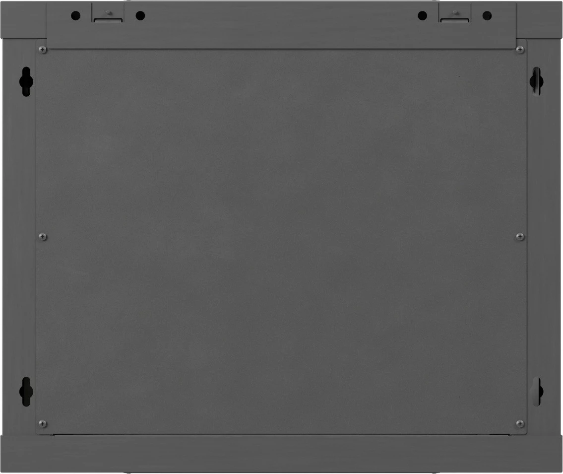 Kabinet rack muror, Lanberg, WF01-6609-23B, 19" 9U 600x600, derë e perforuar, kapacitet 60 kg, IP20, Flat Pack, e zezë
