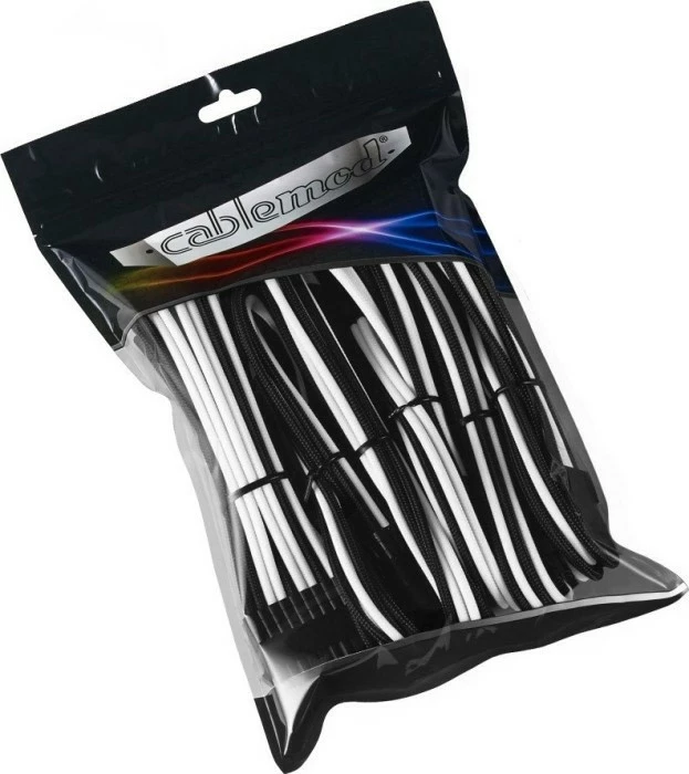 CableMod PRO ModMesh Cable Extension Kit (Black/White)