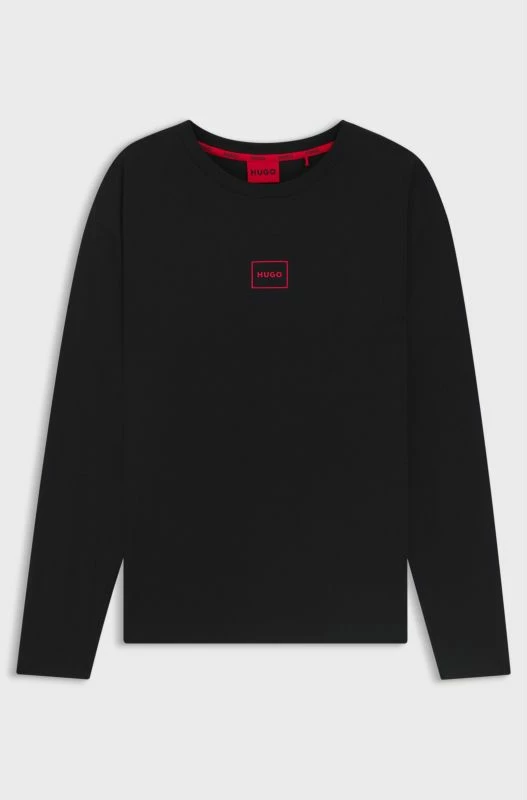 Maicë meshkuj Hugo Loungewear Laze NERO