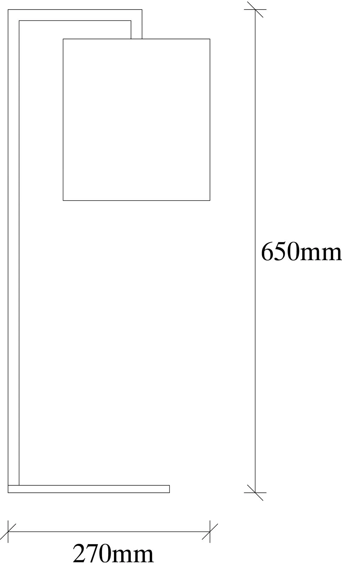 Llambë tavoline Opviq, Profil - 4692, e zezë