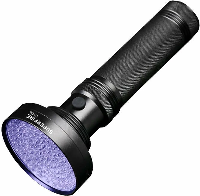 Dritë dore UV Superfire UV06, 100 LED, 395 nm, e zezë