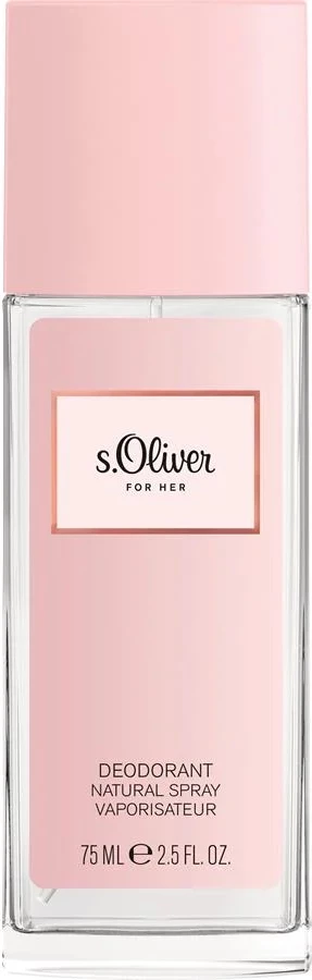 Deodorant spray për femra s.Oliver For Her 75ml