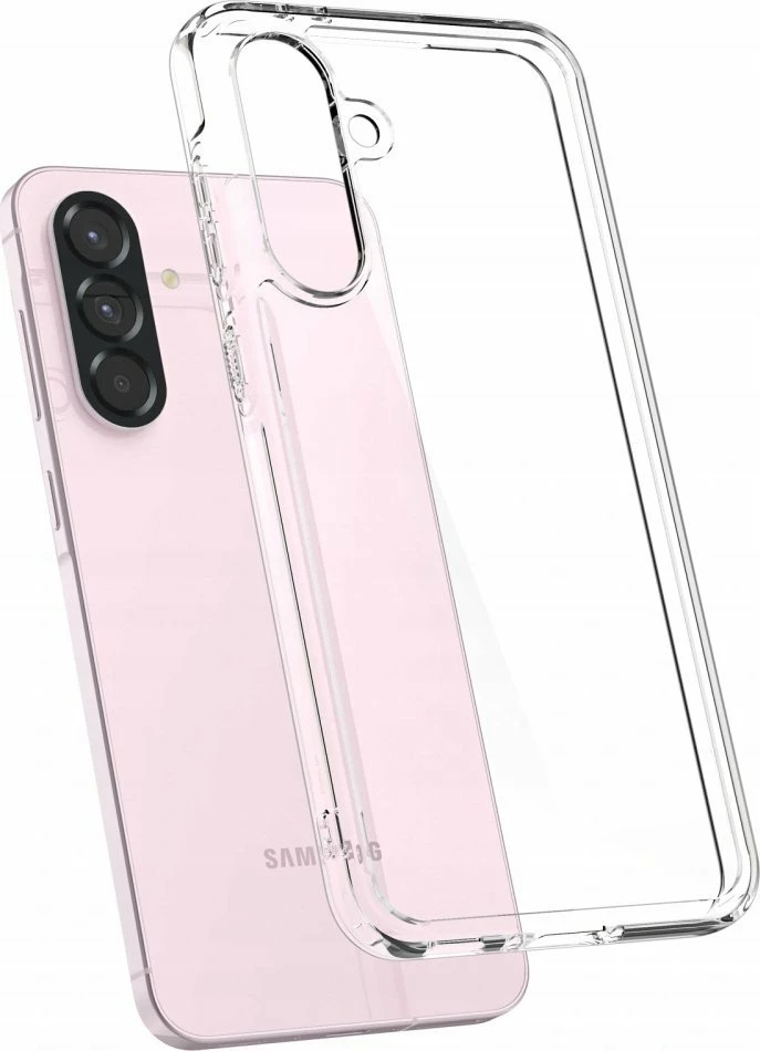 Mbështjellës Spigen Ultra Hybrid për Samsung Galaxy A56 5G, TPU+PC, me xham të kalitur 9H 0.3 mm, transparent, set 2-në-1
