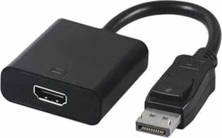 Adapter DisplayPort në HDMI Gembird A-DPM-HDMIF-002, i zi
