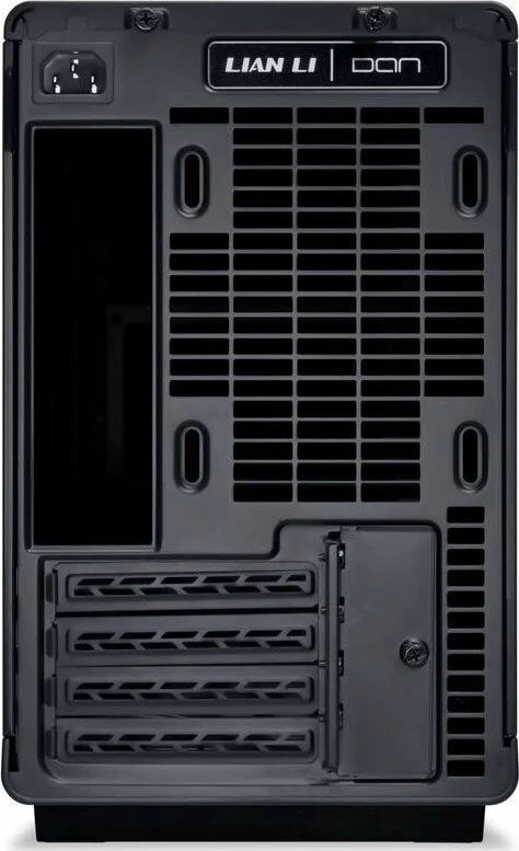 Kasë Lian Li DAN A3 A3-MATX mATX Mini Tower 26L, e zezë