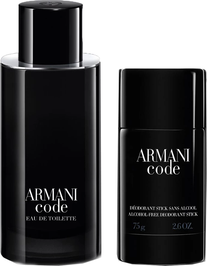 Set Eau de Toilette për meshkuj Giorgio Armani Code, 125ml + deodorant stick 75g