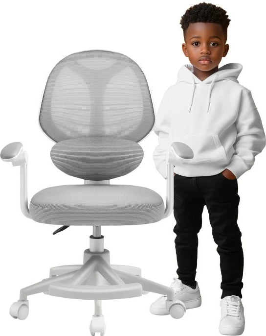 Karrige rrotulluese MARK ADLER Junior 4.5, për zyrë, Gri