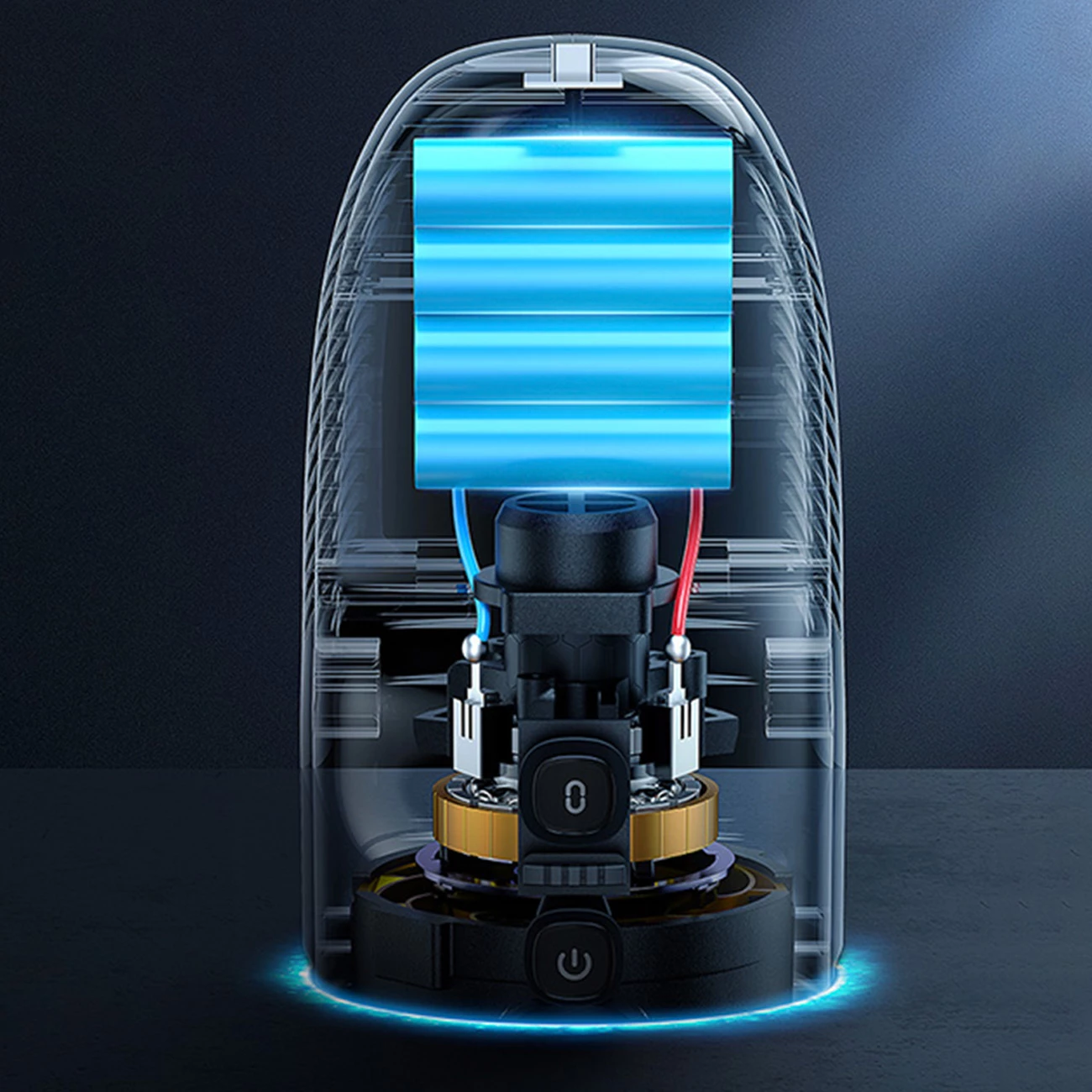 Fshesë portabile Baseus AP02, 6000Pa, 10000mAh, e zezë