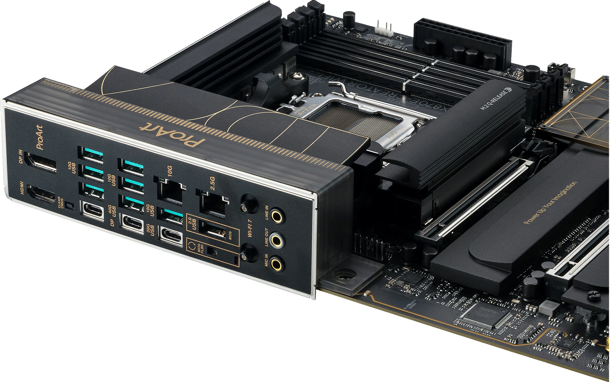 Pllakë amë ASUS ProArt X870E-CREATOR WIFI, Socket AM5, DDR5, 192GB, ATX