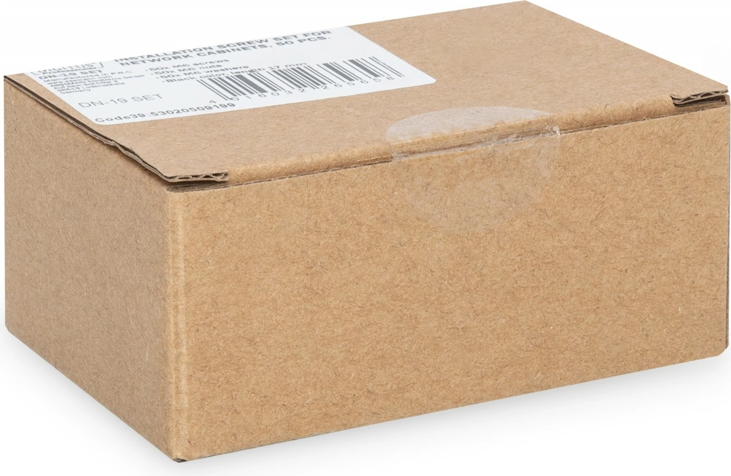 Set vida montimi M6 Digitus DN-19 SET, 19.8mm, 50 copë, e zezë