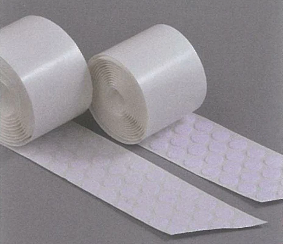 Rrathë ngjitës të bardhë me velcro NEXT, Ø16mm, 1000 palë